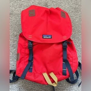 Patagonia Red Backpack